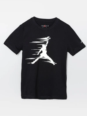T-shirt z nadrukiem Jordan czarny