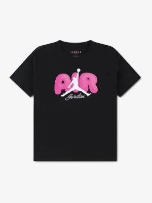 T-shirt z nadrukiem Jordan czarny