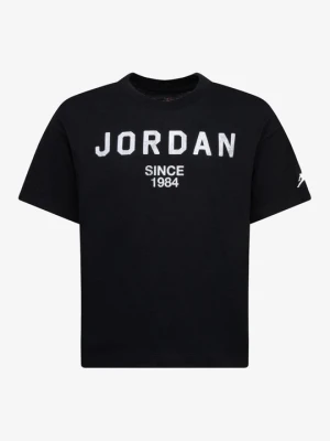 T-shirt z nadrukiem Jordan czarny