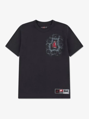 T-shirt z nadrukiem Jordan czarny