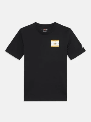 T-shirt z nadrukiem Jordan czarny