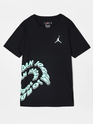 T-shirt z nadrukiem Jordan czarny