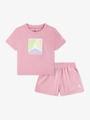 T-shirt z nadrukiem Jordan jasnoróżowy