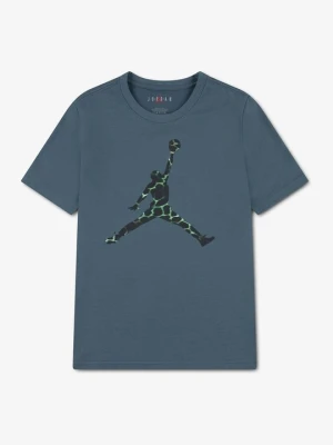T-shirt z nadrukiem Jordan khaki