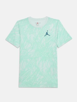 T-shirt z nadrukiem Jordan miętowy