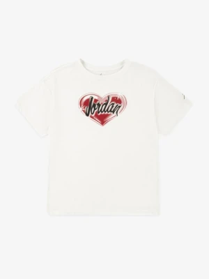 T-shirt z nadrukiem Jordan mleczny
