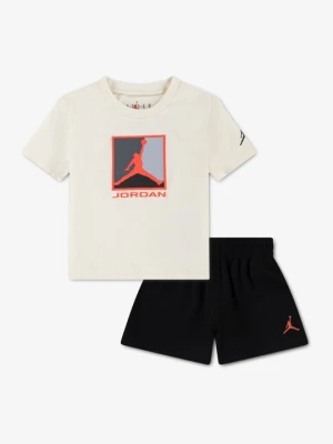 T-shirt z nadrukiem Jordan mleczny