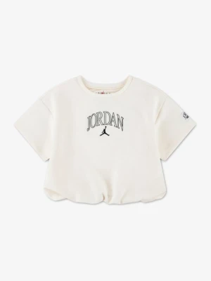 T-shirt z nadrukiem Jordan mleczny
