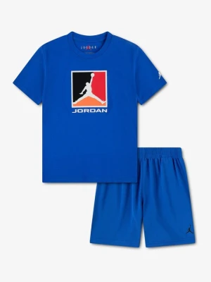 T-shirt z nadrukiem Jordan niebieski