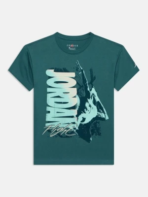 T-shirt z nadrukiem Jordan zielony