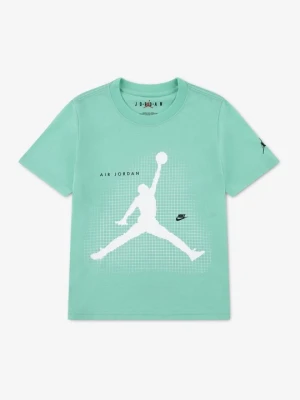 T-shirt z nadrukiem Jordan zielony