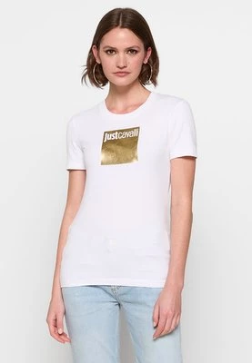 T-shirt z nadrukiem Just Cavalli