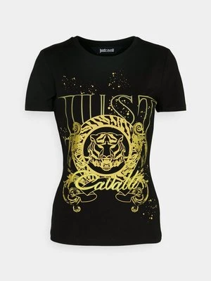 T-shirt z nadrukiem Just Cavalli