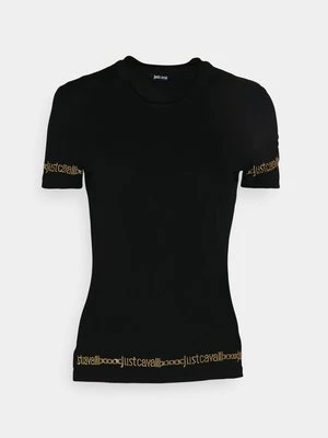 T-shirt z nadrukiem Just Cavalli