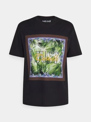 T-shirt z nadrukiem Just Cavalli