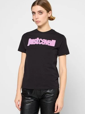 T-shirt z nadrukiem Just Cavalli