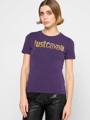 T-shirt z nadrukiem Just Cavalli