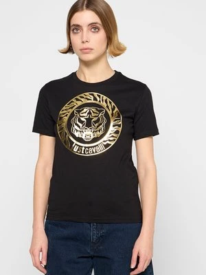 T-shirt z nadrukiem Just Cavalli