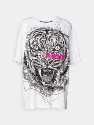 T-shirt z nadrukiem Just Cavalli