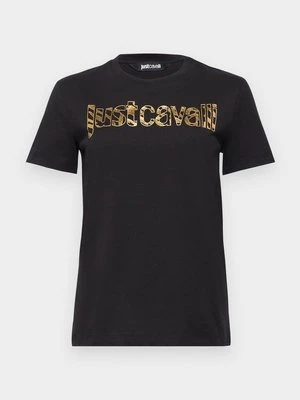 T-shirt z nadrukiem Just Cavalli