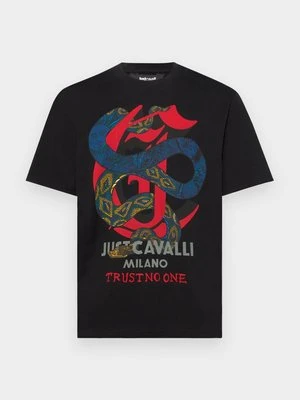 T-shirt z nadrukiem Just Cavalli