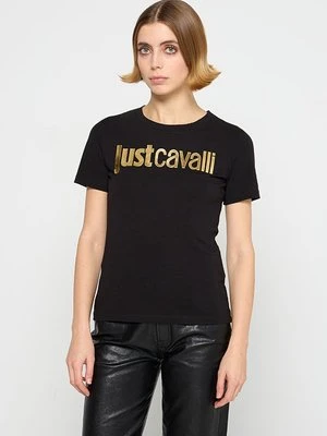 T-shirt z nadrukiem Just Cavalli