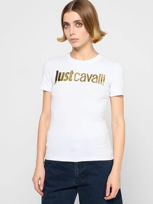 T-shirt z nadrukiem Just Cavalli