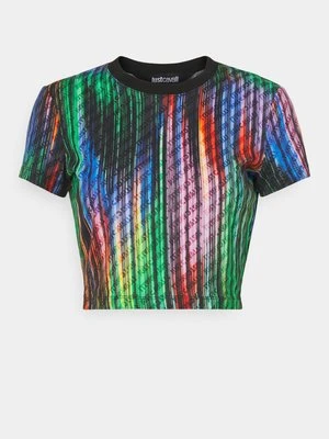 T-shirt z nadrukiem Just Cavalli