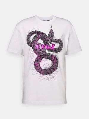T-shirt z nadrukiem Just Cavalli