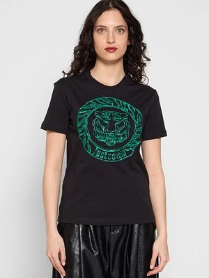 T-shirt z nadrukiem Just Cavalli