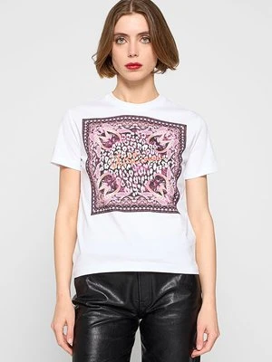 T-shirt z nadrukiem Just Cavalli