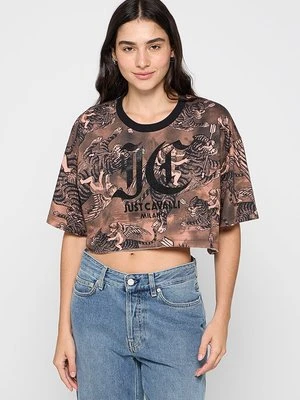 T-shirt z nadrukiem Just Cavalli