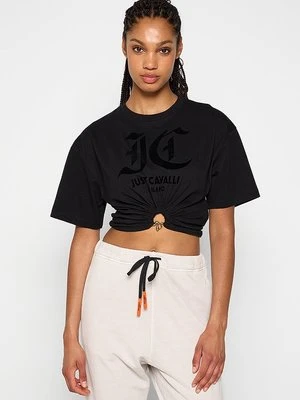 T-shirt z nadrukiem Just Cavalli