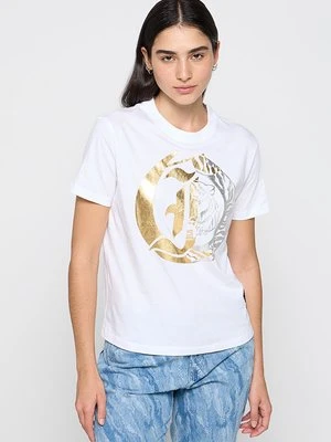 T-shirt z nadrukiem Just Cavalli