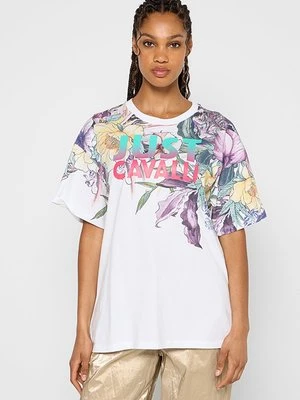 T-shirt z nadrukiem Just Cavalli