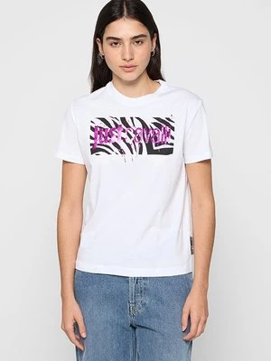 T-shirt z nadrukiem Just Cavalli