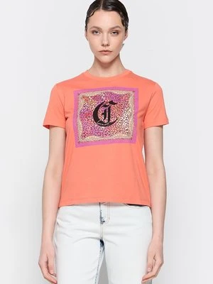 T-shirt z nadrukiem Just Cavalli