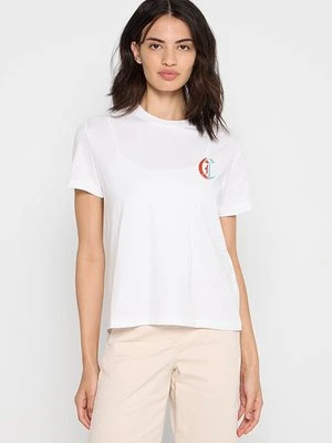 T-shirt z nadrukiem Just Cavalli