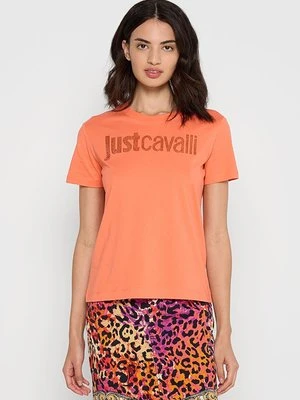 T-shirt z nadrukiem Just Cavalli