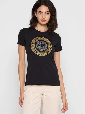 T-shirt z nadrukiem Just Cavalli