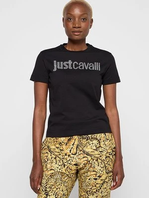 T-shirt z nadrukiem Just Cavalli