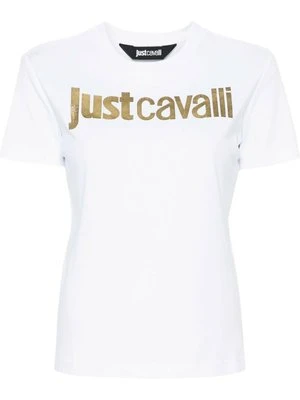 T-shirt z nadrukiem Just Cavalli
