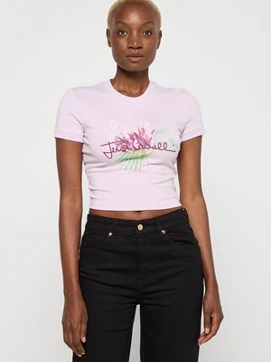 T-shirt z nadrukiem Just Cavalli