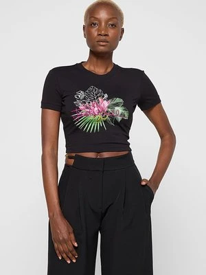 T-shirt z nadrukiem Just Cavalli