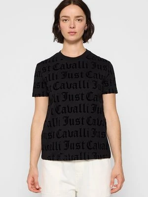 T-shirt z nadrukiem Just Cavalli