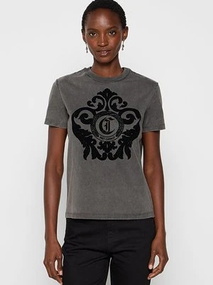 T-shirt z nadrukiem Just Cavalli