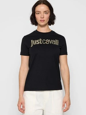 T-shirt z nadrukiem Just Cavalli