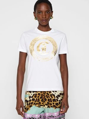 T-shirt z nadrukiem Just Cavalli