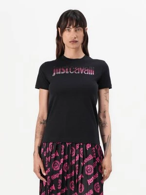 T-shirt z nadrukiem Just Cavalli
