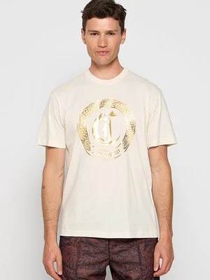T-shirt z nadrukiem Just Cavalli